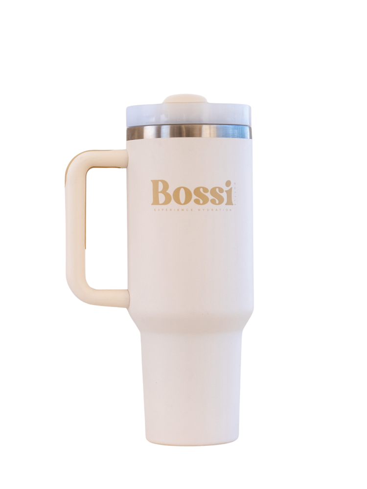 40oz Stainless Steel Tumbler Cup - Cream